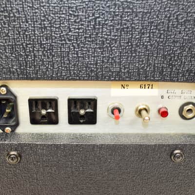Vintage 80's Bell Duovox Tini-Titan II Accordion & Keyboard Combo Amp w/ Cover & Caster Wheels image 8