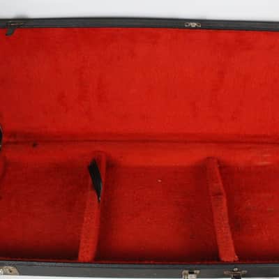 1974 Vintage Fender Stratocaster Telecaster HardShell Tolex CASE 1975 1976 1977 1978 1979 Black 1970's image 9