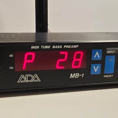 🔥 Rare ADA MB-1 v2.05 MIDI Programmable Tube Bass Preamp 🔥 Made famous by VICTOR WOOTEN! 🎶 image 9
