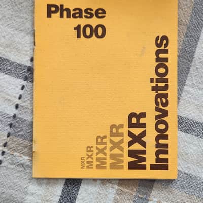 Vintage 1975-1976 MXR Phase 100 pedal Block Logo image 10