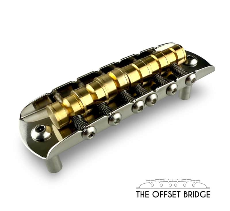 The Offset Bridge VI Classic® - Premium Bass VI Bridge - 9.5 " image 1