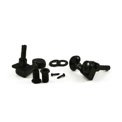 Locking Rotomatic Tuners Mini 6 In Line (406 Series) 18:1 Gear Ratio-Chrome image 2