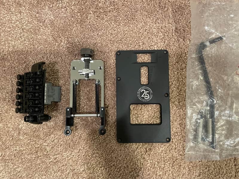 Ibanez Edge Zero II tremolo Bridge w/ ZPS3Fe stabilizer 2012 - Black image 1