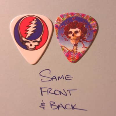 Grateful Dead Guitar Picks - 2 Pack; Steal Your Face & Bertha; Medium .7mm; Printed Fierce Picks image 4