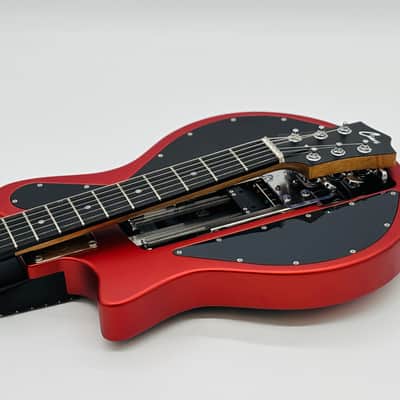 Ciari Travel Guitars Ascender Trio 2026 HSS Rampart Red with Free Backpack! image 6