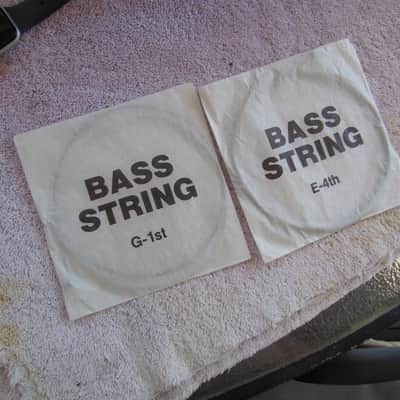 Steinberger Double Ball Bass Strings Made By La Bella 1 G Or First String, 1-E Or 4th String Unused image 1