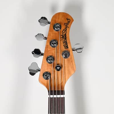 Ernie Ball Music Man StingRay 5 Special H 5-String Bass Guitar- Fallout Green (K07301) image 7