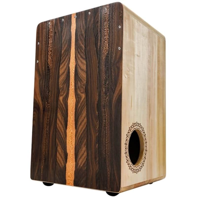 Immagine U-Turn Cajon 50 Premium Ziricote mit seitlichem Schallloch - 1
