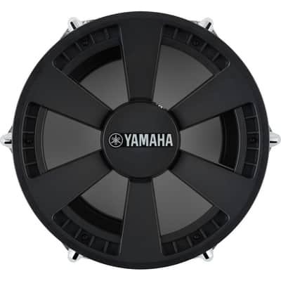 Yamaha 2-Zone 12" Electronic 2-ply Mesh Snare Pad w/Black Forest Shell image 2