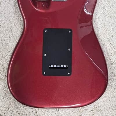 Fender American Ultra II Stratocaster®, Maple Fingerboard, Sinister Red + Case image 6