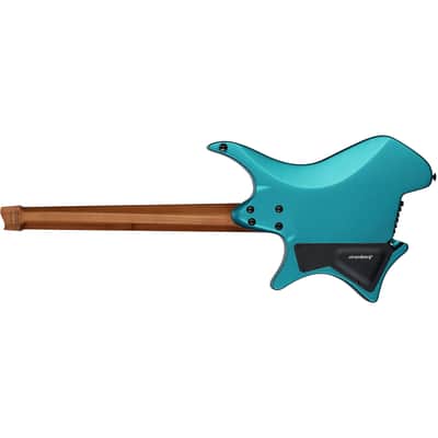 Strandberg Boden Standard N2.6 Headless Multi-Scale Guitar - Transformative Teal Metallic image 6