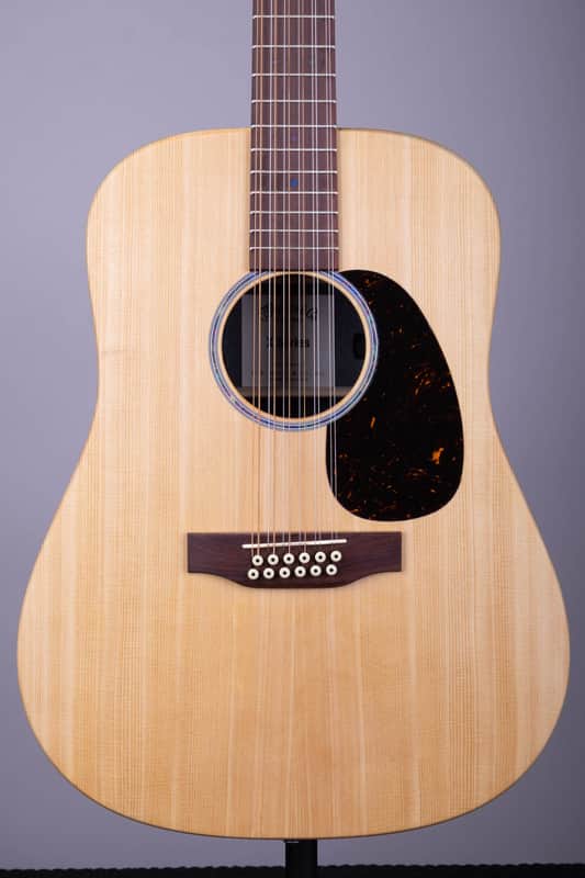 Martin® DX2E 12-String Dreadnought Acoustic Electric Guitar Natural w/Gigbag image 1