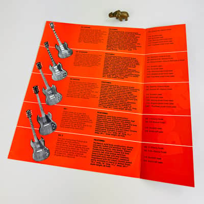 Gibson “Solid Bodies” Foldout Flyer 1973 image 2