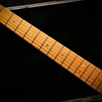 2009 Fender American Deluxe Stratocaster S1 Honey Blonde image 9
