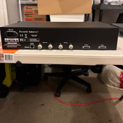 Focusrite RedNet 5 Pro Tools HD Bridge Dante Audio Interface 2010s - Red image 2