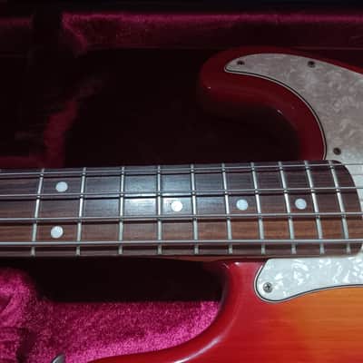 Fender Precision Bass Guitar 1978-1979 - Cherry Burst image 6