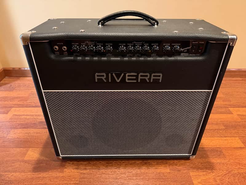 Rivera Suprema 55 55-Watt 1x12" Guitar Combo 2000s - Black