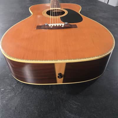Vintage 70's Orpheum 359-F Acoustic Guitar With Case image 4