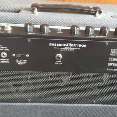Fender Bassbreaker 18/30 2-Channel 30-Watt 2x12" Guitar Combo 2016 - 2019 - Gray Tweed image 3