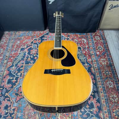 Yamaha L6 Solid Top Dreadnought w/Hard Case - 1982 image 15