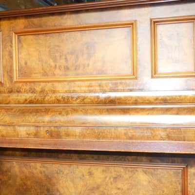 Super Rare Find Antique Free Sydney Delivery Upright Piano Wilhelm Spaethe Gera Made in Germany Burr Walnut Rare Vintage C1910s Restored Tuned Recording Available On Request image 5