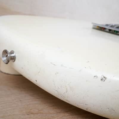 Fender Musicmaster II 1965 Olympic White All Original Vintage Offset w/ OHSC image 8