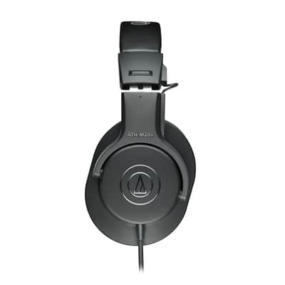 Audio-Technica ATH-M20X Professional Studio Monitor Headphones, Black image 4