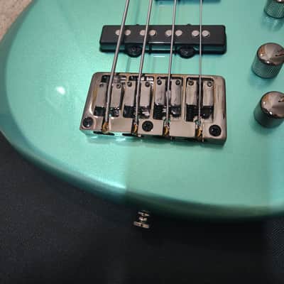 MTD Kingston LK 32" Scale 4 string, Maple Board, Mystic Seafoam (Solid Gloss) image 12