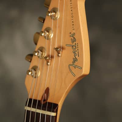 1996 Fender 50th Anniversary Stratocaster Sunburst w/GOLD hardware FLAME MAPLE body!!! image 7