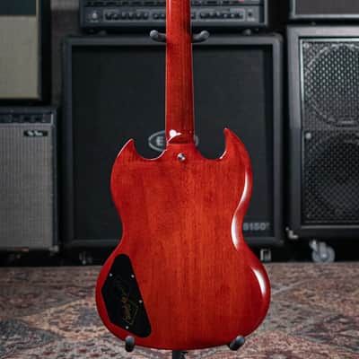 Epiphone 1964 SG Standard with Maestro Vibrola Reissue Electric Guitar - Cherry Red with Hardshell Case image 7
