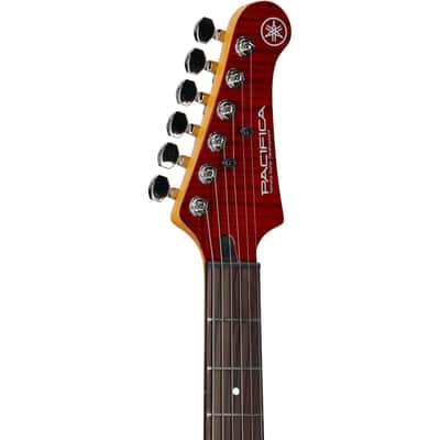 Yamaha Pacifica 612VIIFMX Electric Guitar, Fire Red image 4