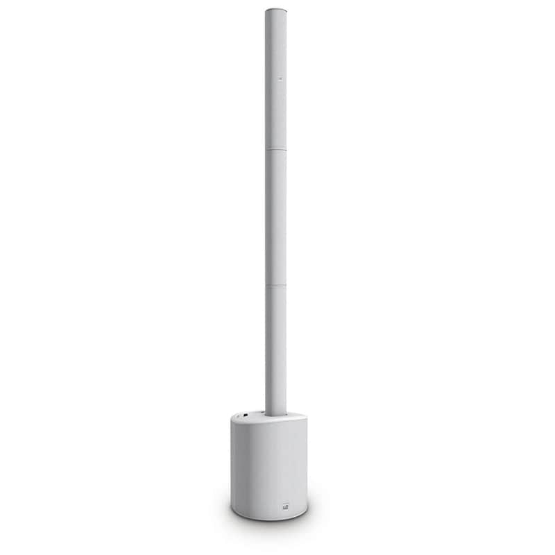 LD Systems MAUI 5 GO W Ultra-portable Battery-Powered Column PA System, White image 1