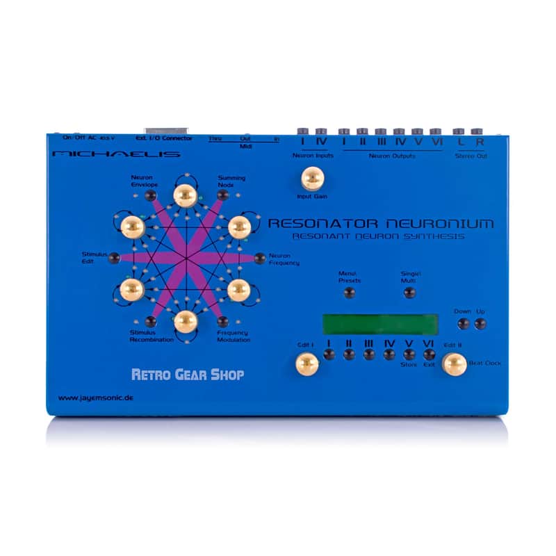 JoMox Resonator Neuronium Rare Vintage Synthesizer Sunsyn image 1