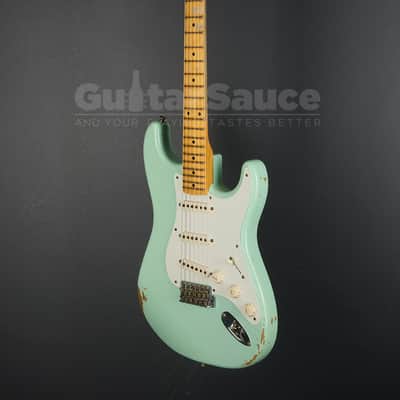 Fender Custom Shop 58 Stratocaster Relic  2022 - Surf Green (COD 2169UG) image 5
