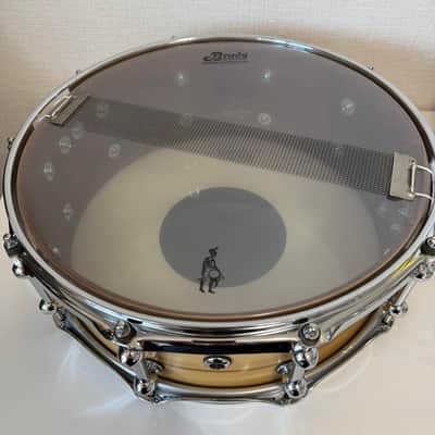 Brady Jarrah Ply Blackheart finish 14x5.5 snare drum image 3