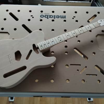 El Chamaa Guitars One-Piece TE / Tele Style Alder Body 2026 - Unfinished image 7