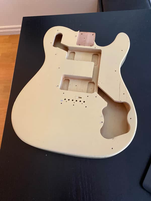 Telecaster Deluxe body Blonde image 1