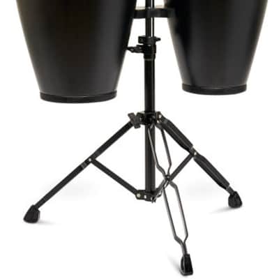 Latin Percussion City II Conga Set - Black image 2
