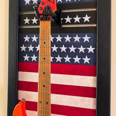 FINAL Day on Reverb - Just letting everyone know. JB --- Steve Vai Owned, Played, Signed, 1987 Ibanez RG550 Prototype Road Flare Red – Artwork on guitar. I brought this guitar to the Namm show many years ago. image 3