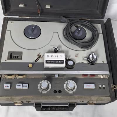 Sony Sterecorder 521 Reel To Reel 2 Or 4 Track TC-521 - 1962 - Grey image 5