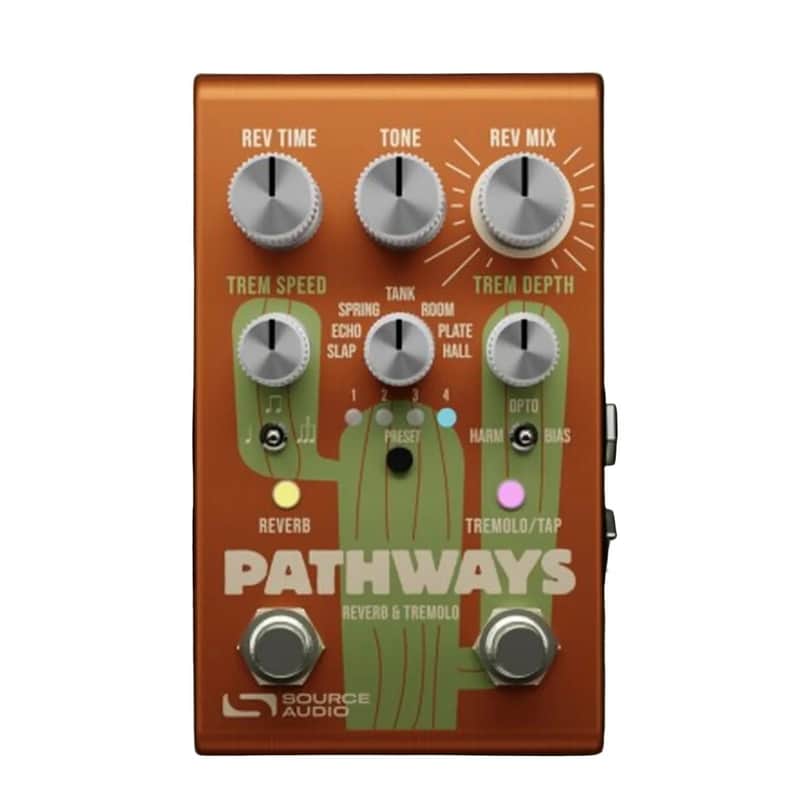 Source Audio SA281 Pathways Reverb & Tremolo "Free Shipping in the USA" image 1