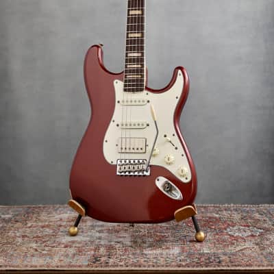 Brondel "New Vintage" Hot-rod '69, 2025 - Burgundy Mist Met. ‘70s Gibson Patent # Humbucker. Vintage Fender Neck (Repurposed 1969), NEW, (Authorized Dealer) image 6