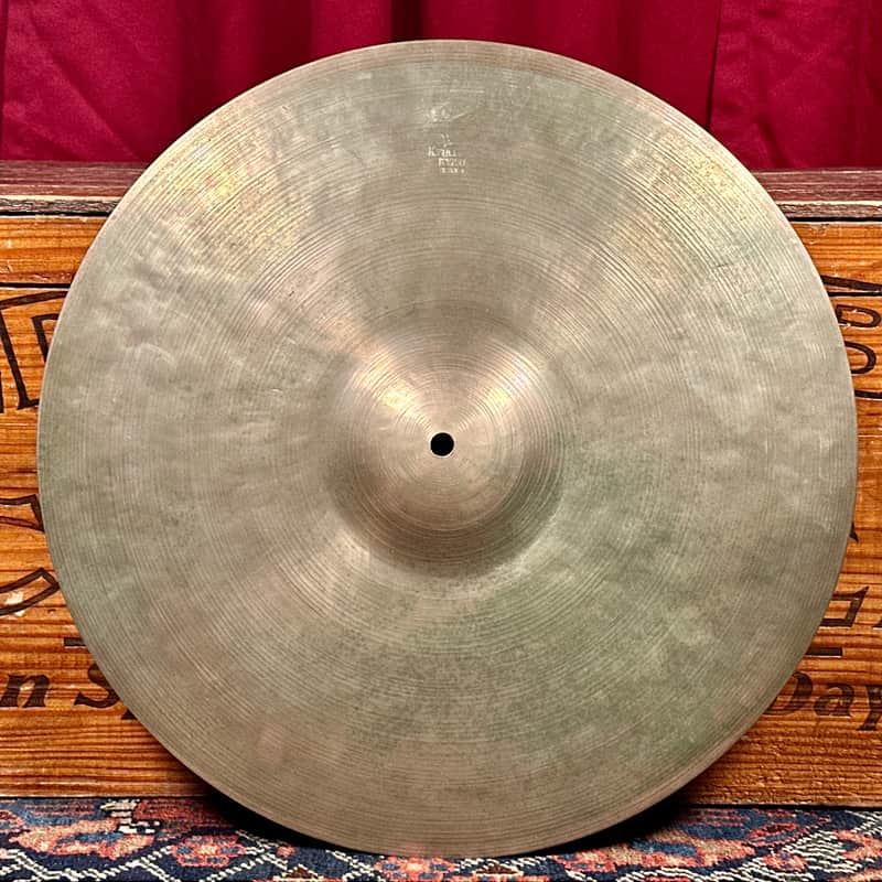 16" K. Zildjian Istanbul 1950s-1960s Intermediate Stamp Ride Cymbal 1528g *Video Demo* image 1