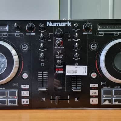 Numark Mixtrack Platinum 2-Channel Serato DJ Controller 2010s - Black image 1