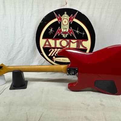 Jackson USA Custom Shop Dinky HH Guitar with Case - Red image 8