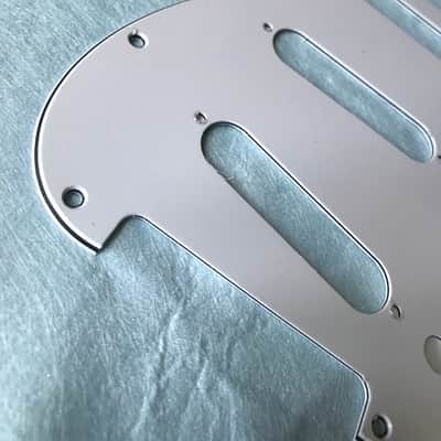 New 3 Ply White 11 Hole Modern-Style Strat s/s/s Fits Fender Guitar Pickguard image 6