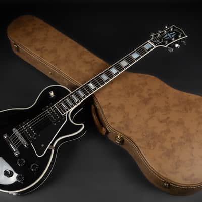 2012 Gibson Custom Shop Les Paul Custom with Chrome Hardware - Ebony | USA Black Beauty Open Coil 490R 498T Humbucker Pickups Long Neck Tenon | CoA OHSC image 25