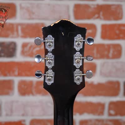 Gretsch 6124 Single Anniversary Model Shaded Golden Sunburst 1960 w/OHSC image 10