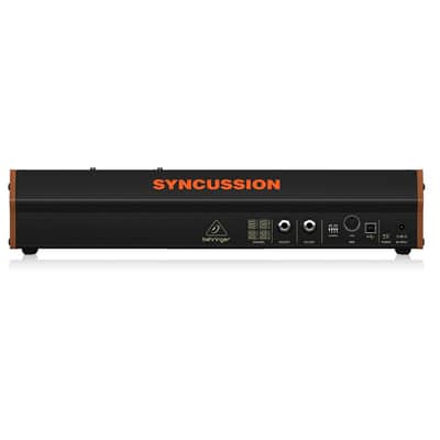Behringer SYNCUSSION SY-1 Classic Dual Analog Percussion Synthesizer image 3