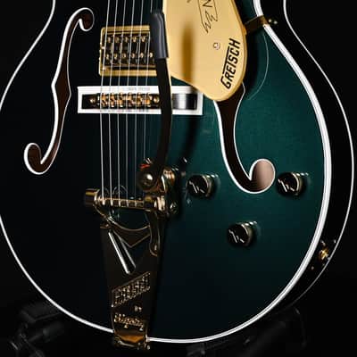 Gretsch Professional Nashville HolloBody w/ String-Thru Bigsby- Cadillac Green w/ Gold Hardware 2025 (JT25113894) image 10